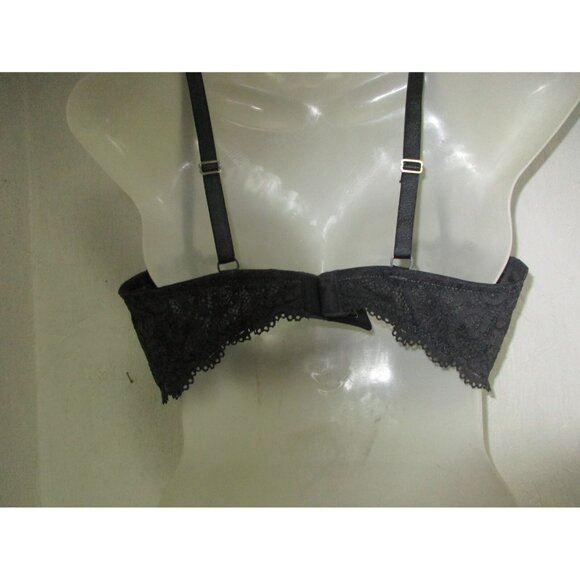 Montelle 9201 Eclipse Keyhole Balconnet Bra Steel Size 34D NWOT!!! - Picture 2 of 2